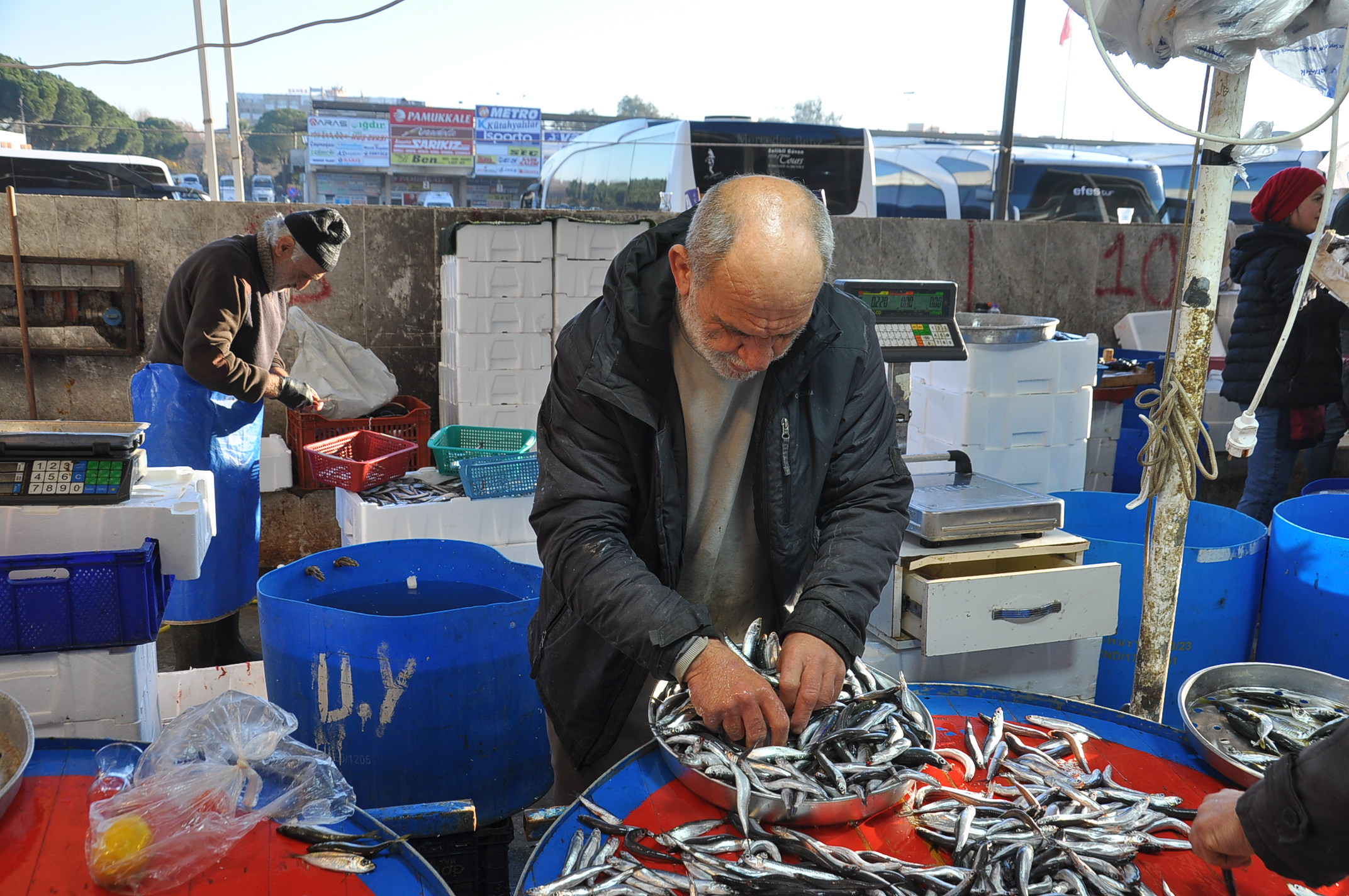 Salihli Carsamba Pazarinda Balik Fiyatlari 17 Aralik Carsamba Pazarin En Pahalisi Barb (7)
