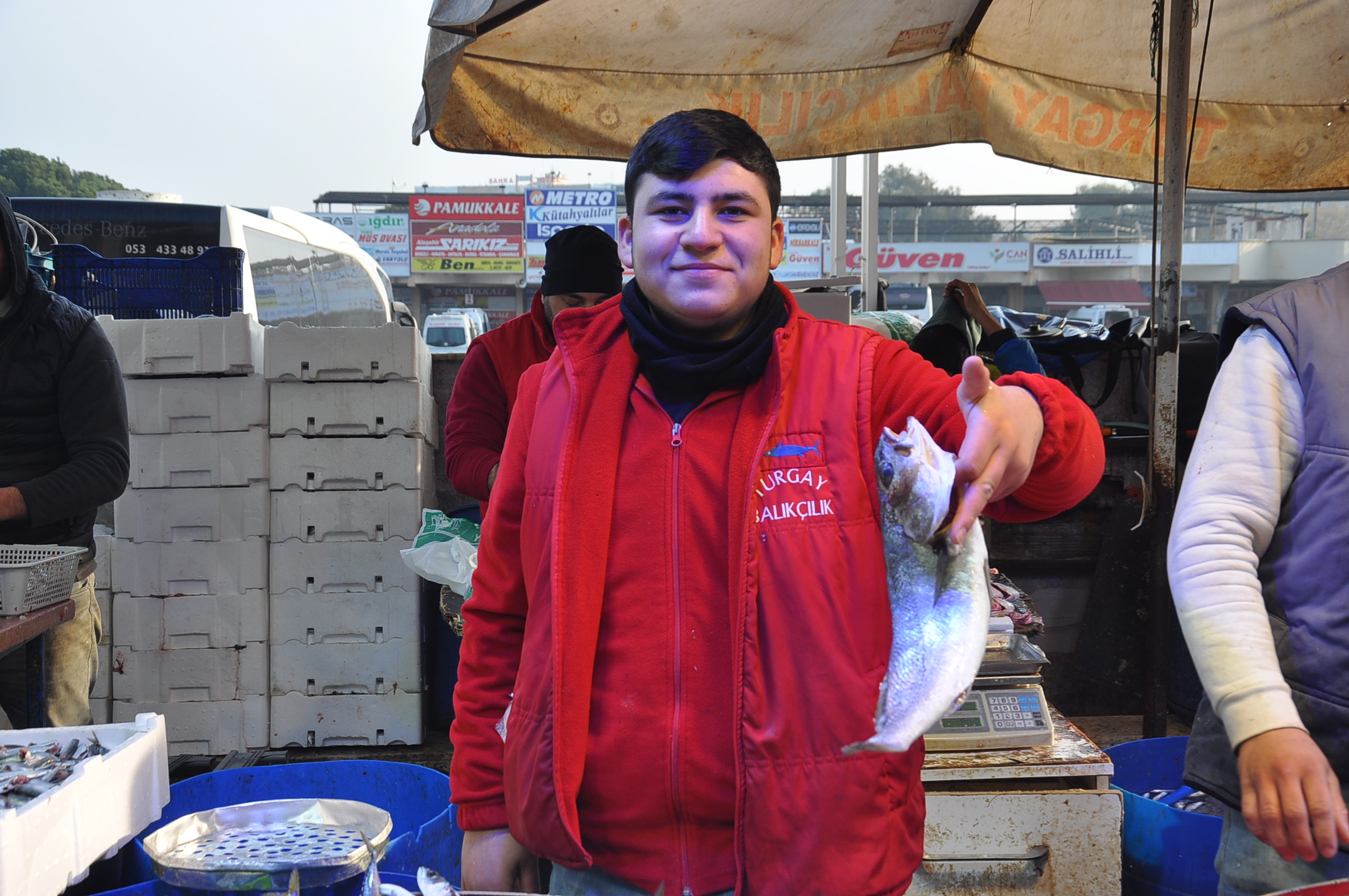 Sali̇hli̇ Pazaryeri̇ Balik Fi̇yatlarti (7)