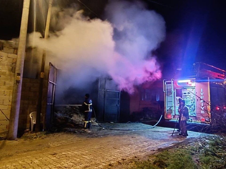 Samanlik Alev Alev Yandi 5 Koyun Telef Olurken Caresizce Izledi (2)