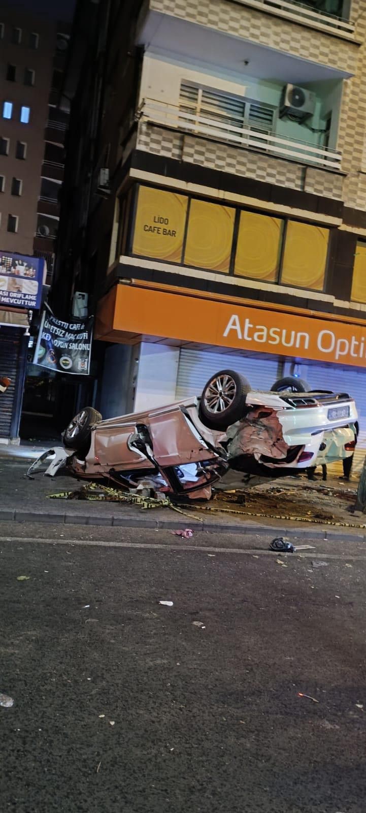 Takla Atan Otomobilde Dehşet Bir Kişi Hayatını Kaybetti (2)