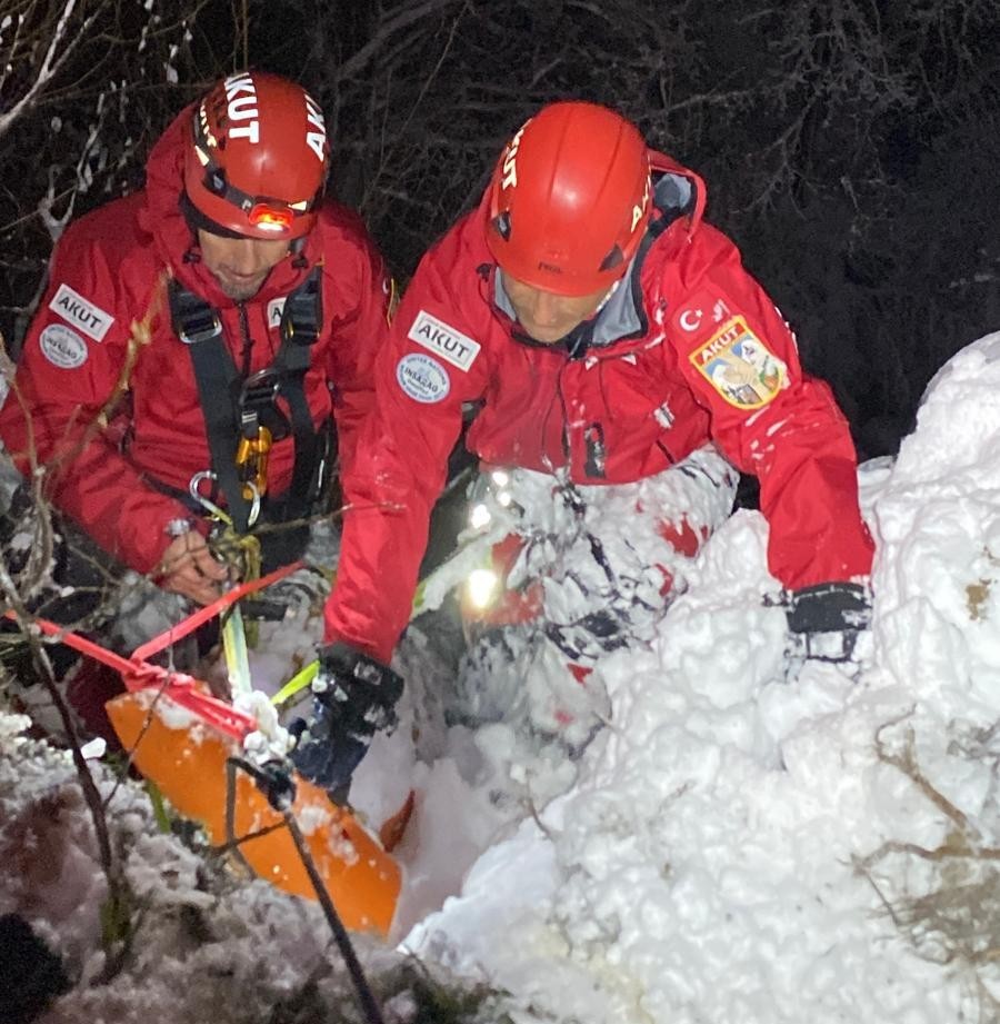 Uçuruma Yuvarlanan Cipten Acı Haber! Kayıp Olarak Aranan 2 Kişi Kazada Hayatını Kaybetti (2)