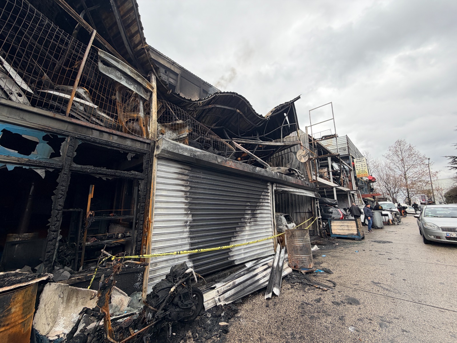 Ziyaret Için Gelmişti, Patlamanın Ortasında Kaldı Patlama Anı Saniye Saniye Görüntülendi (2)