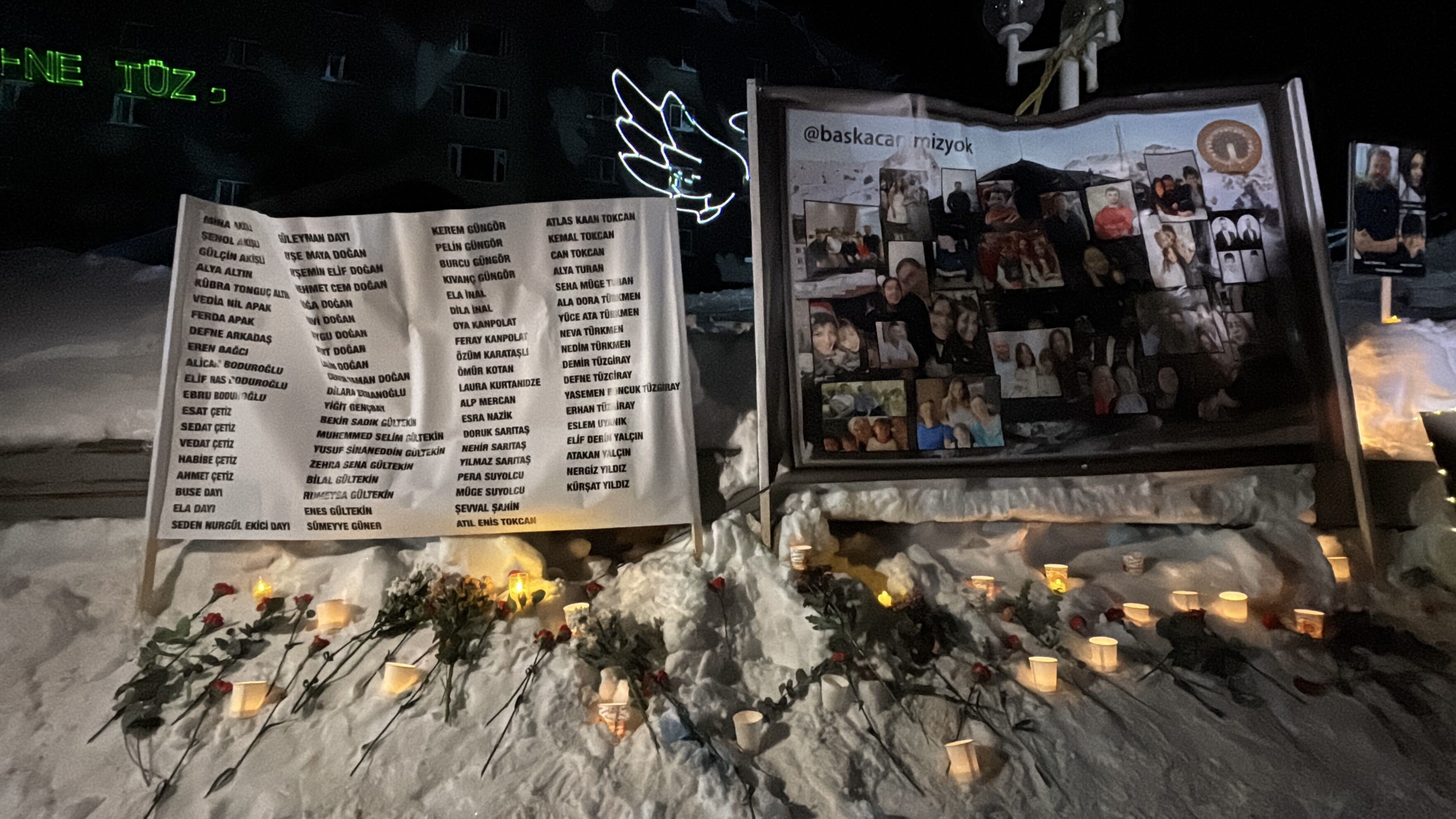 03.17’De Zaman Bir Kez Daha Durdu! Grand Kartal’daki Yangın Faciasında Kaybedilen 78 Can Anıldı (16)