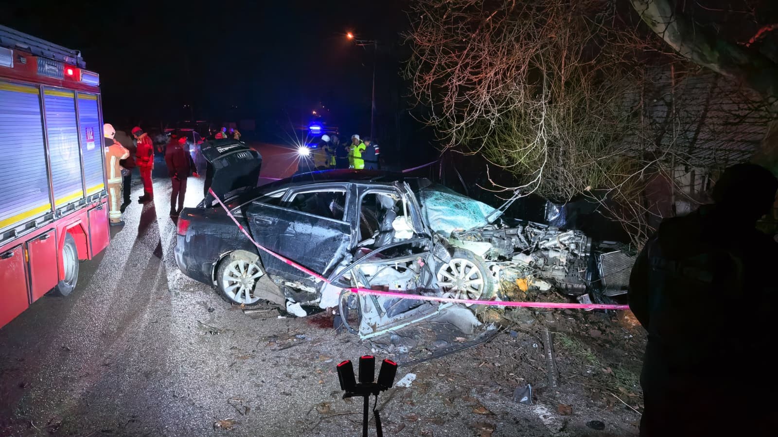 2 Genç Kızın Öldüğü Kazada Detaylar Kan Dondurdu! Sürücü 144 Promil Alkollü Çıktı (9)