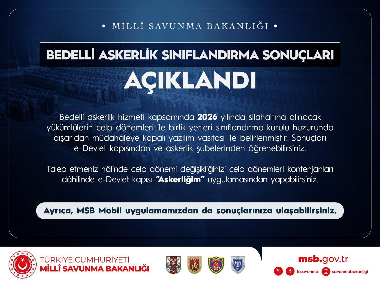 2026 Bedelli Askerlik Celp Ve Birlik Yerleri Belli Oldu (2)