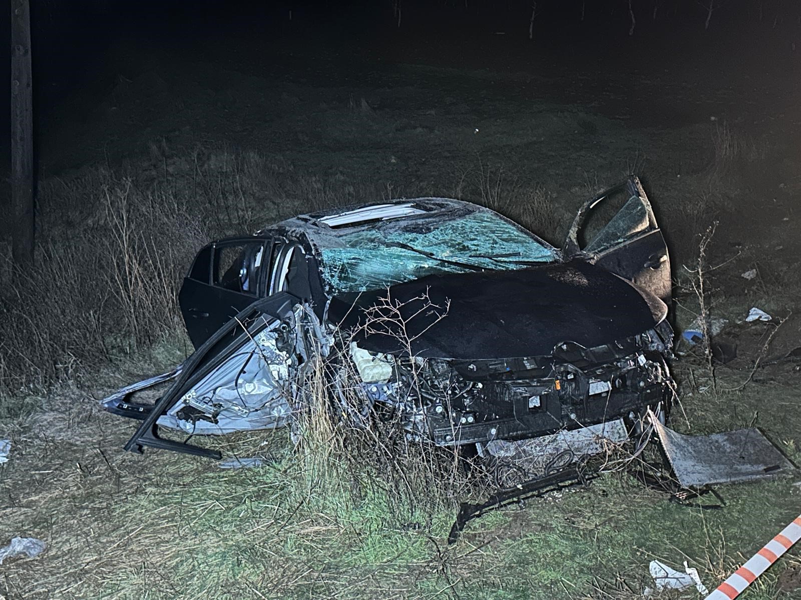 Bir Anlık Hata, Geri Dönüşü Olmayan Son! Şarampole Uçan Araçta 1 Kişi Öldü (2)