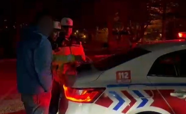 Drift Yapan Sürücüye Para Cezası Ve Trafikten Men (3)