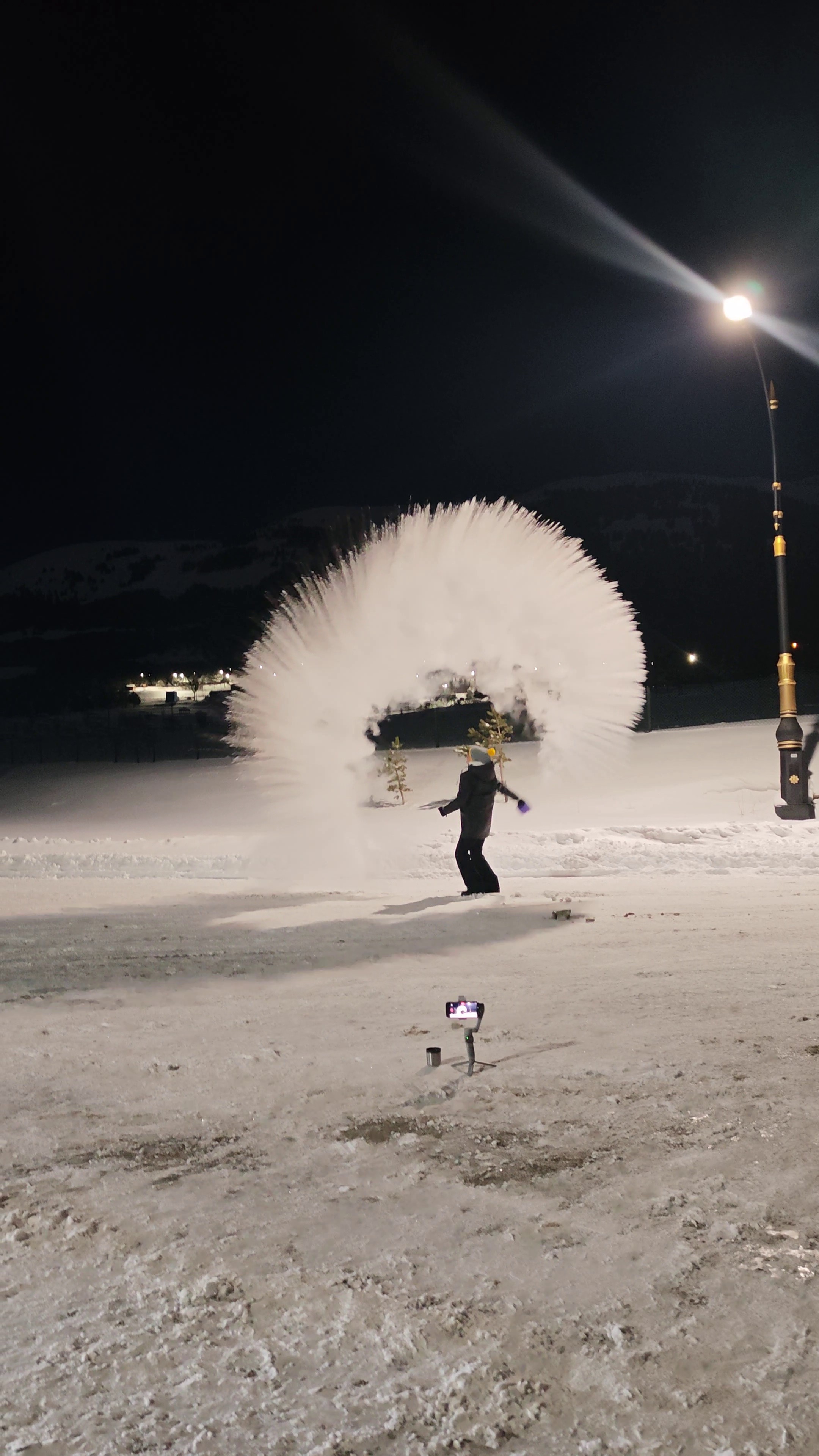 Eksi 25 Derecede Görsel Şölen Kaynar Su Akımı Sosyal Medyayı Sardı (2)