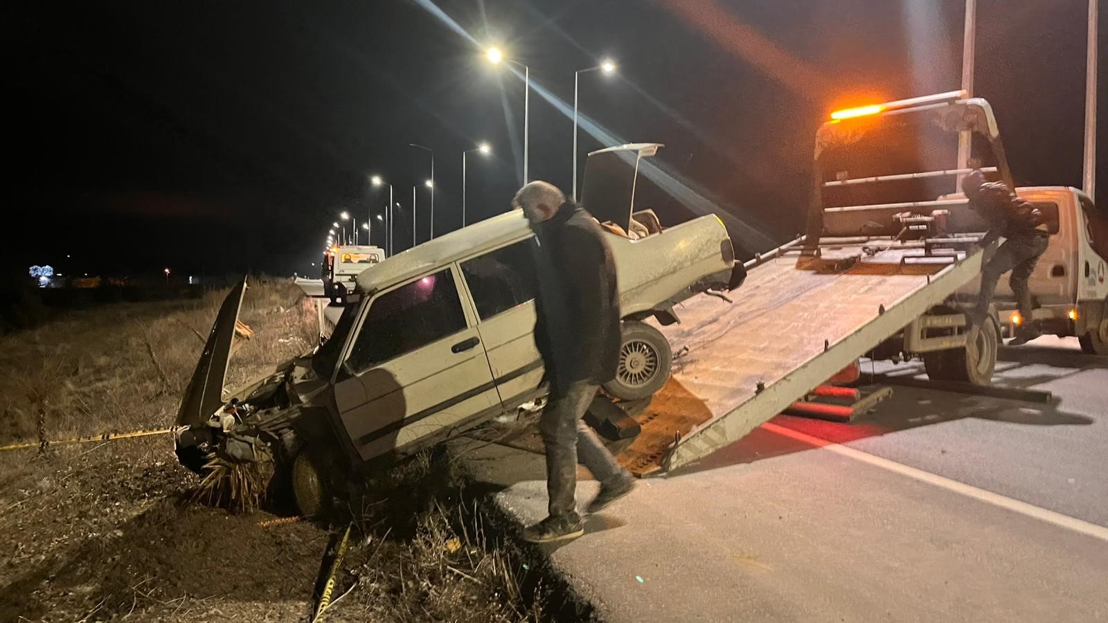 Eve Donus Faciaya Dondu Yola Cikan Domuz Can Aldi (6)