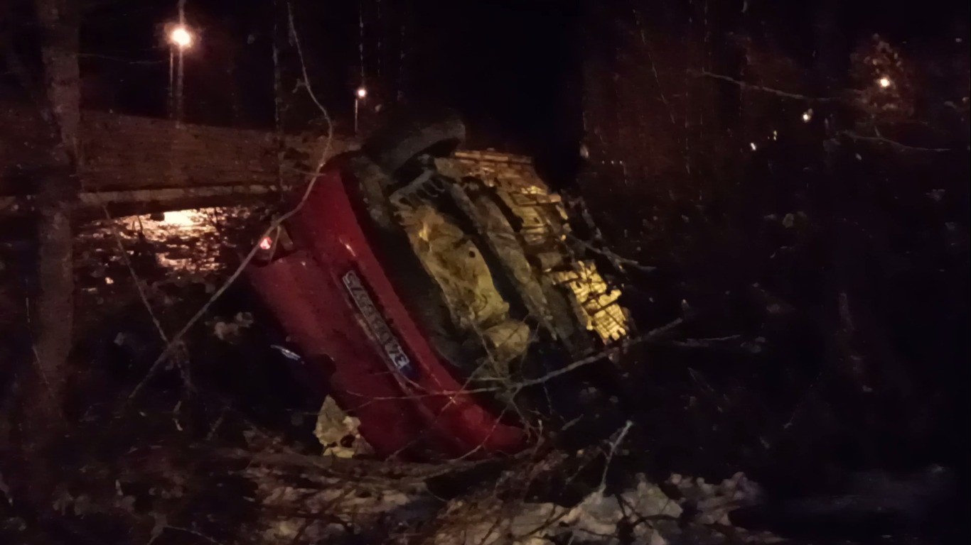 Gecenin Karanliginda Facia 150 Metre Suruklenip Caya Yuvarlandi (3)