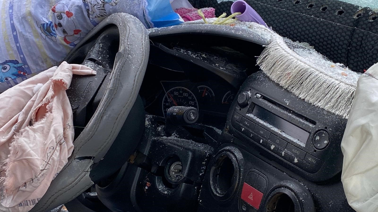 Hafif Ticari Araç Tıra Ok Gibi Saplandı Karı Koca Olay Yerinde Öldü (5)