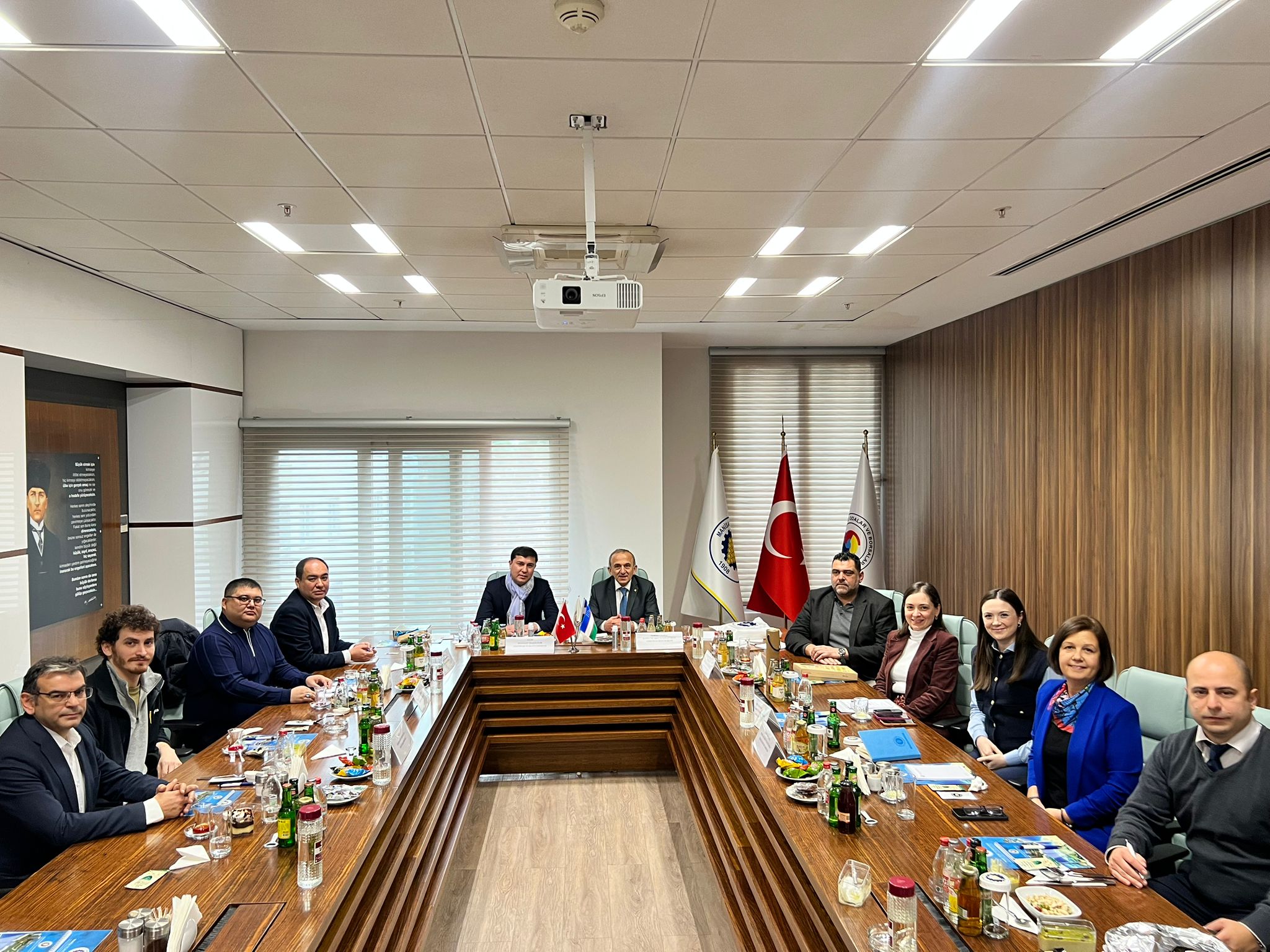 Manisa Tso Ile Ozbekistan Eltech Teknoparki Arasinda Is Birligi Gorusmesi (2)