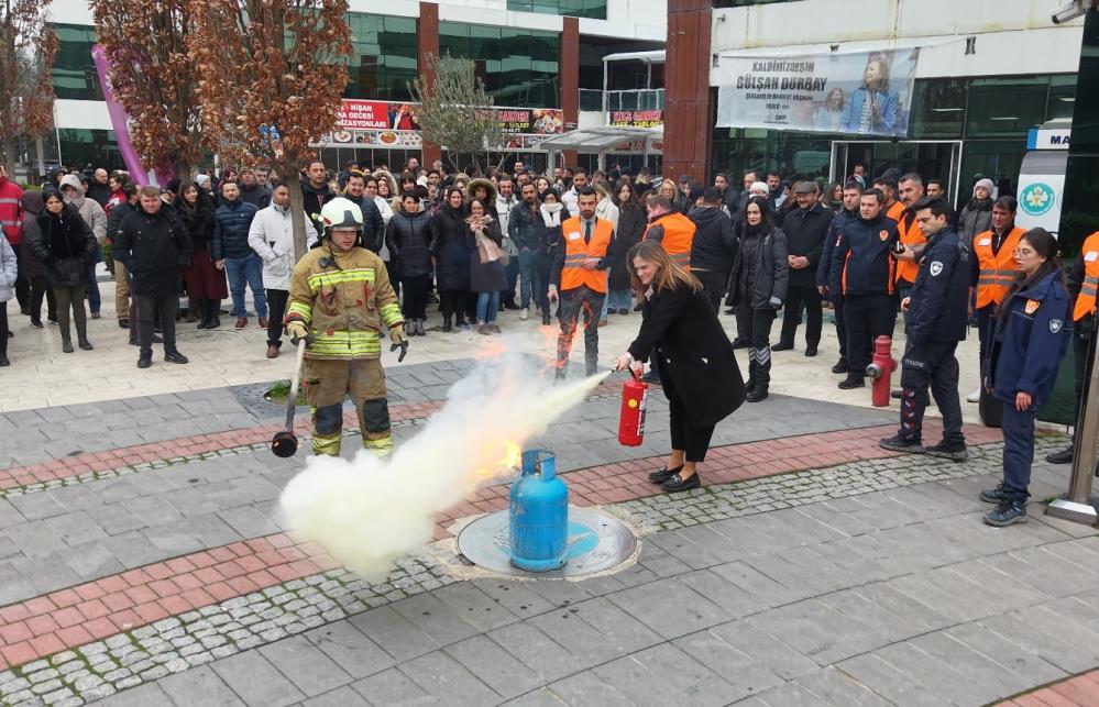 Maski Yangın Tatbikat (2)