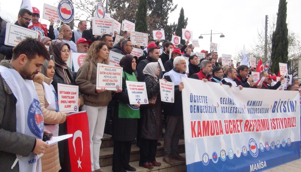 Memur Senden Manisada Sert Cikis Toplu Sozlesme Zamlari Memuru Enflasyona Ezdi (3)