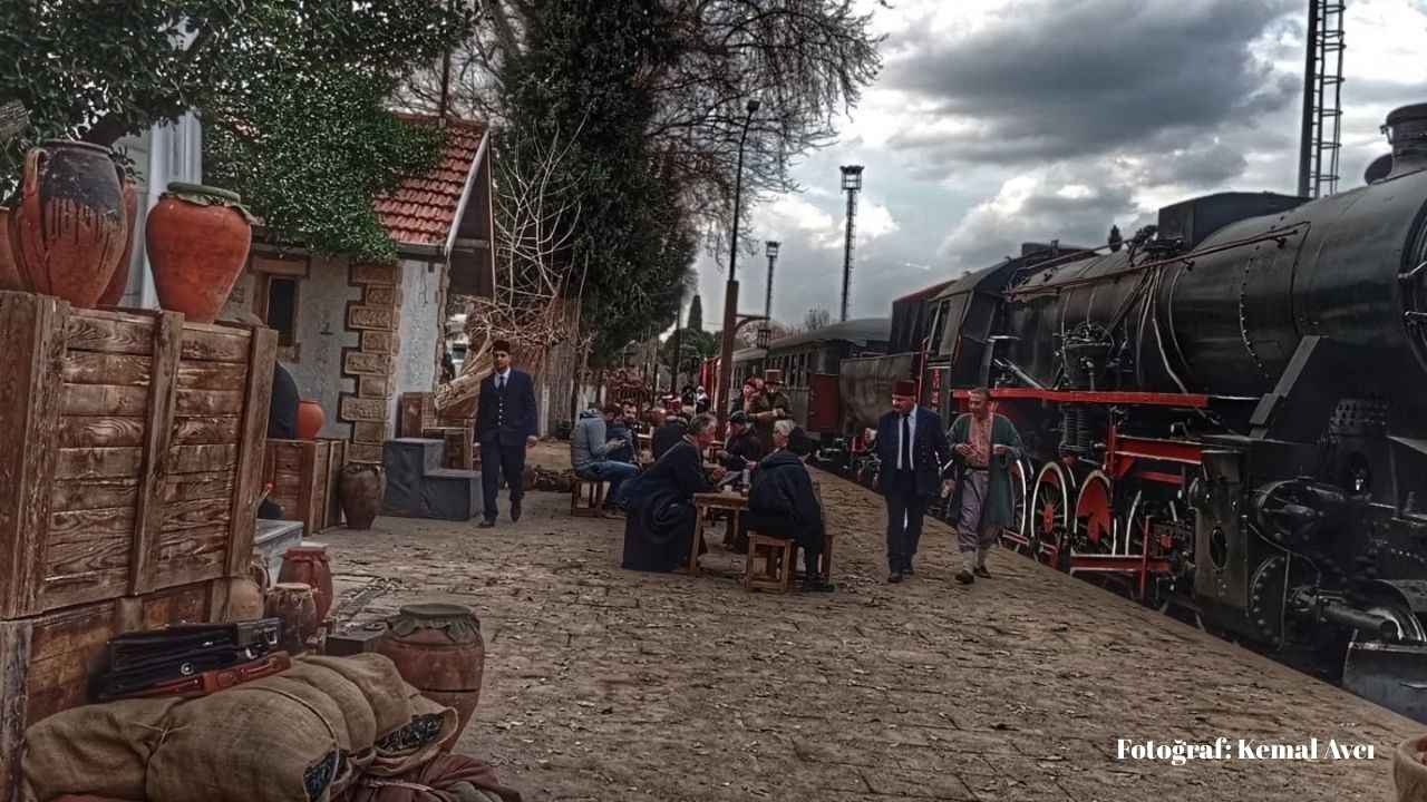 Onbesliler Dizisinin Cekimleri Salihli Tren Istasyonunda Suruyor (2)