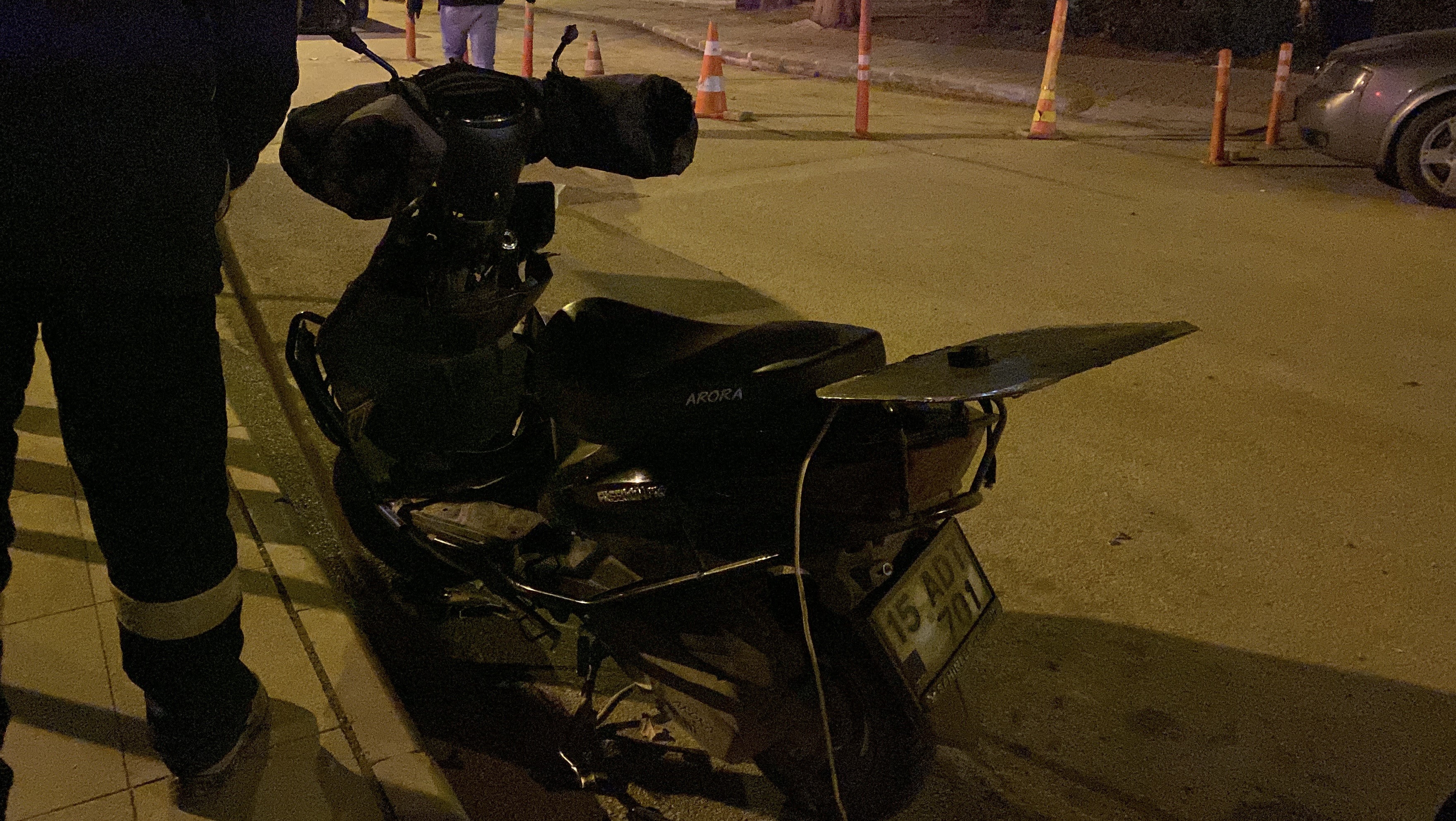 Otomobil Ile Motosikletin Çarpışması Sonucu Meydana Gelen Trafik Kazasında Motosiklet Sürücüsü Yaralanırken Yapılan Kontrolde Otomobil Sürücüsünün Alkollü Olduğu Tespit Edildi. (3)