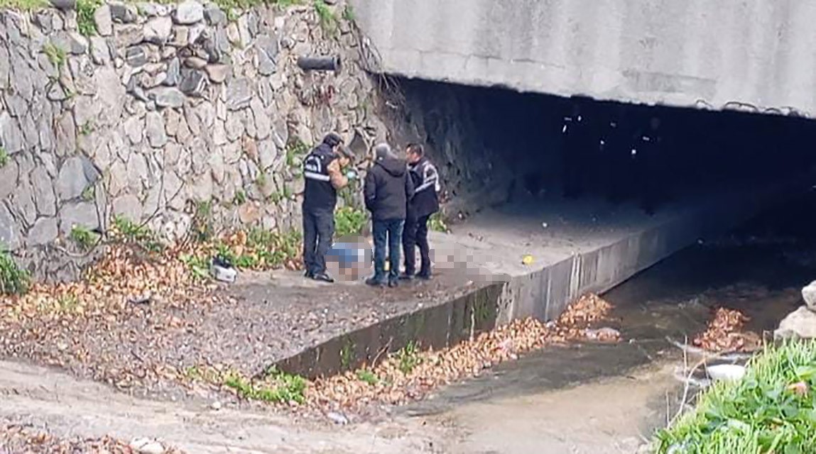 Sabah Saatlerinde Korkutan Manzara! Dere Kenarında Şüpheli Ölüm (6)