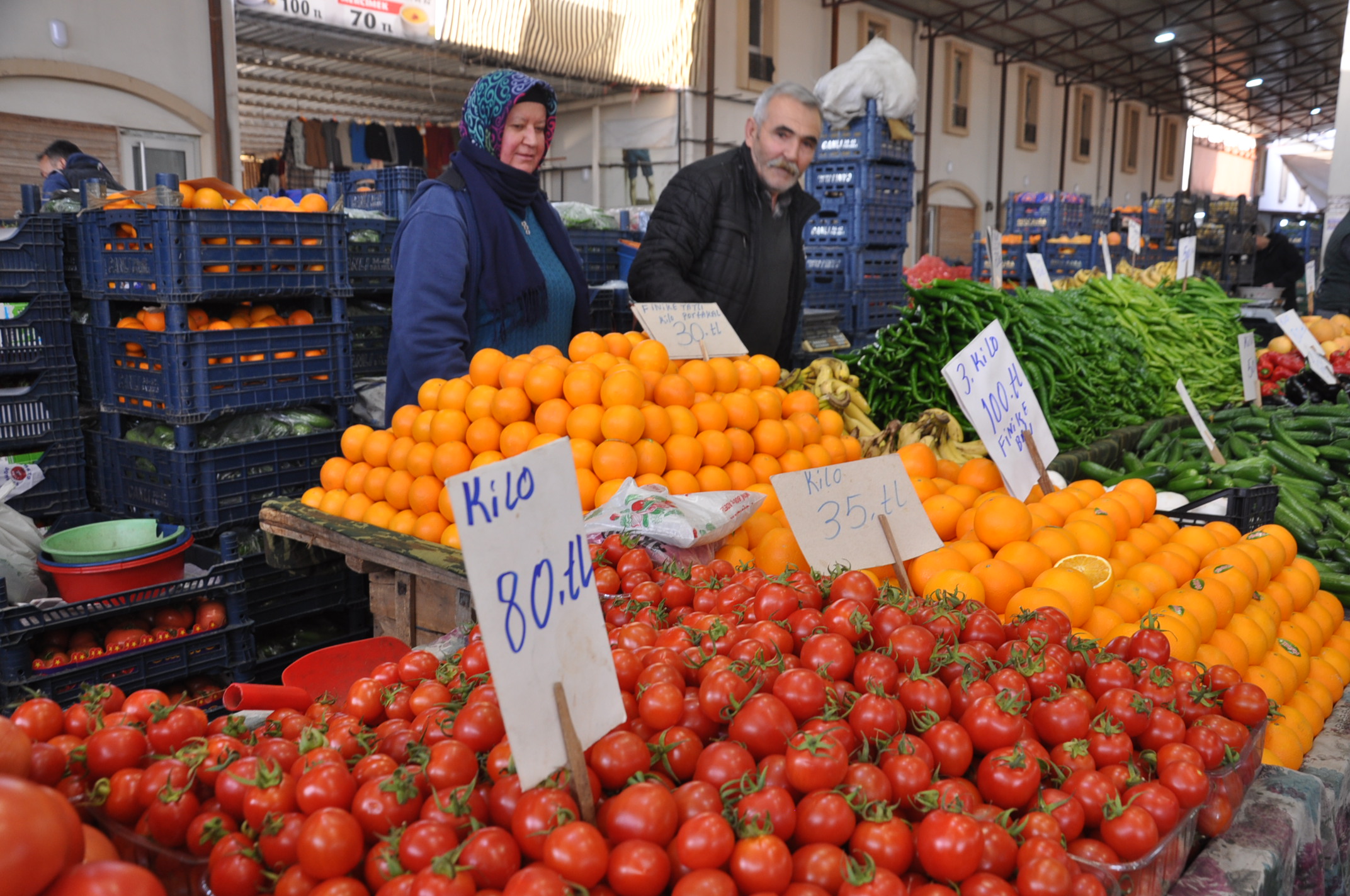Salihli Icin Pazardaki Guncel Fiyatlar 7 Aralik Carsamba Pazarin En Palasi Cilek (7)