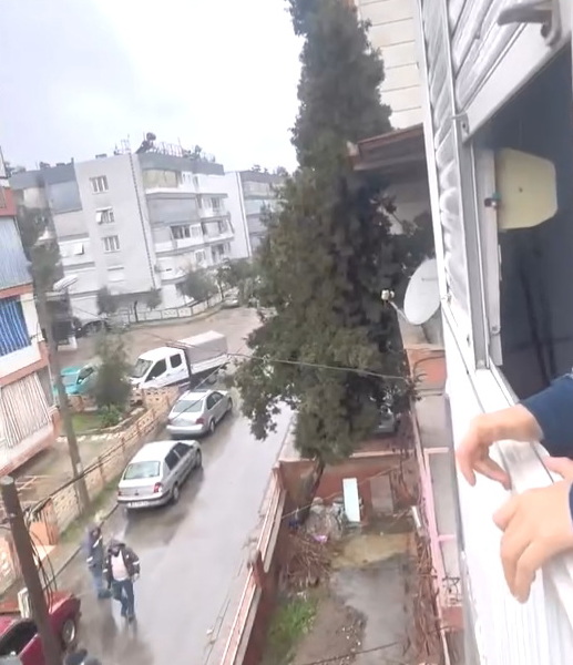 Salihli’de Etkili Olan Fırtınadan Yeni Görüntüler-2