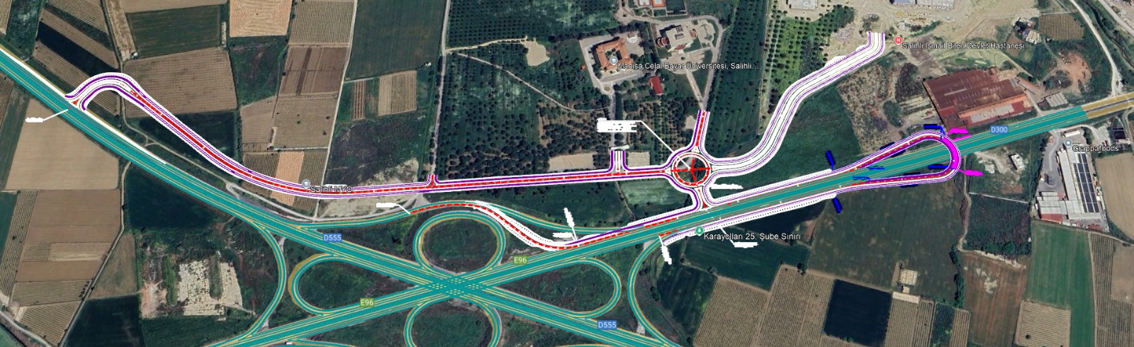 Salihli’de O Yolu Kullanacak Sürücüler Için Uyarı