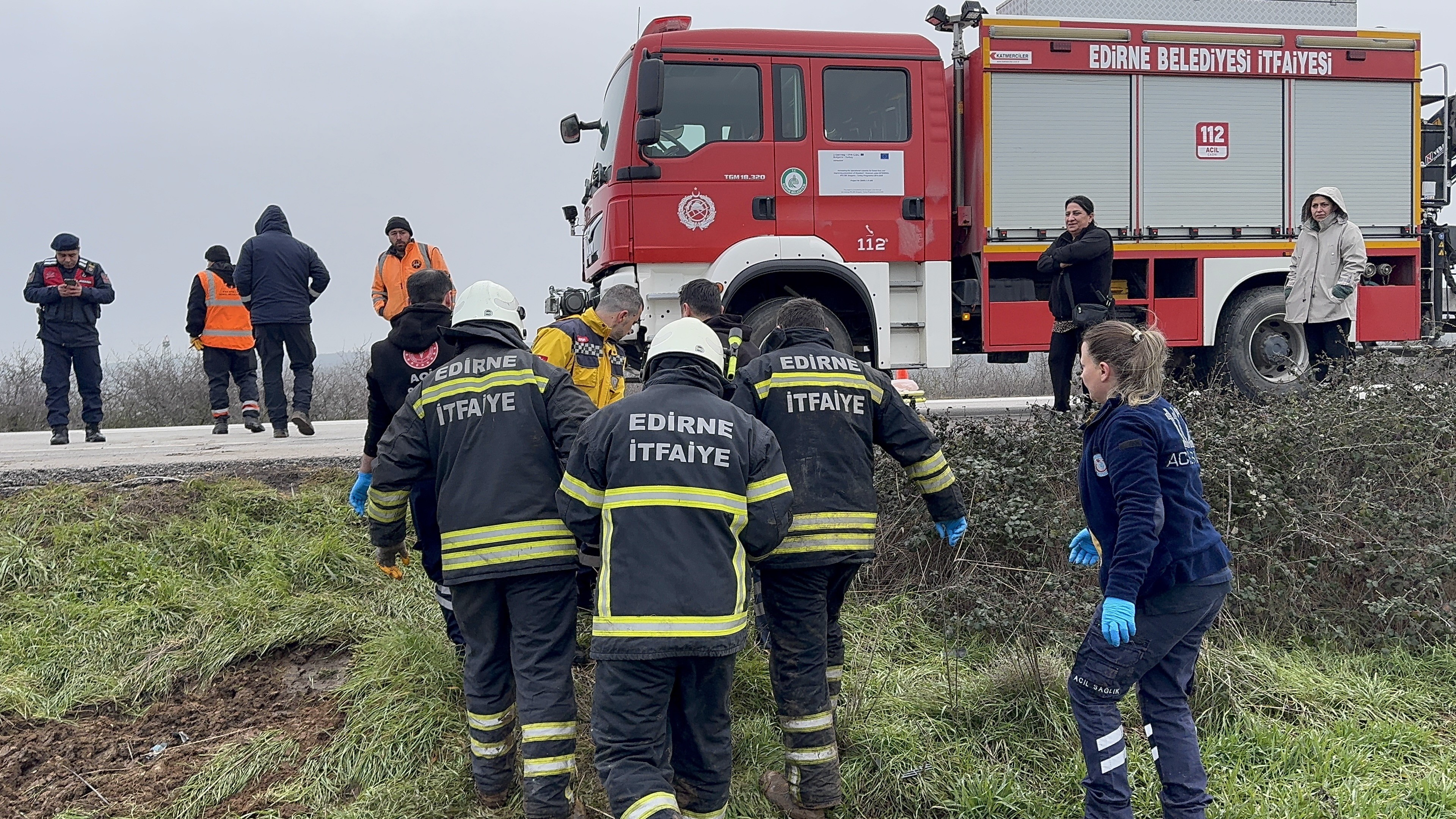 Şerit Ihlali Can Aldı! 70 Yaşındaki Sürücü Kazada Hayatını Kaybetti (7)