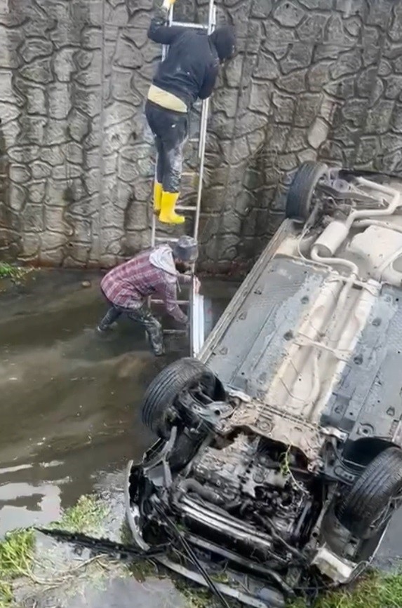 Su Kanalına Uçmuştu… Sürücüden 7 Gün Sonra Kötü Haber (2)