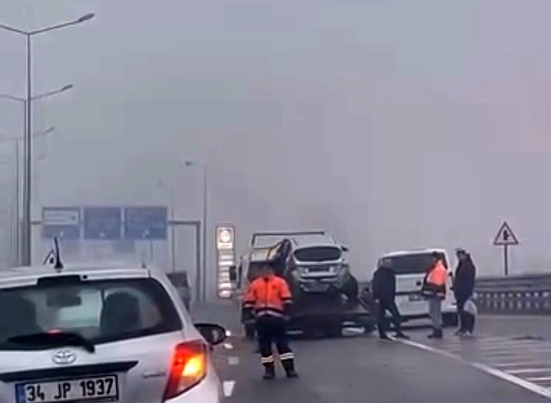 Ters Seritte Dehset Anlari Kafa Kafaya Carpisma Kamerada (3)