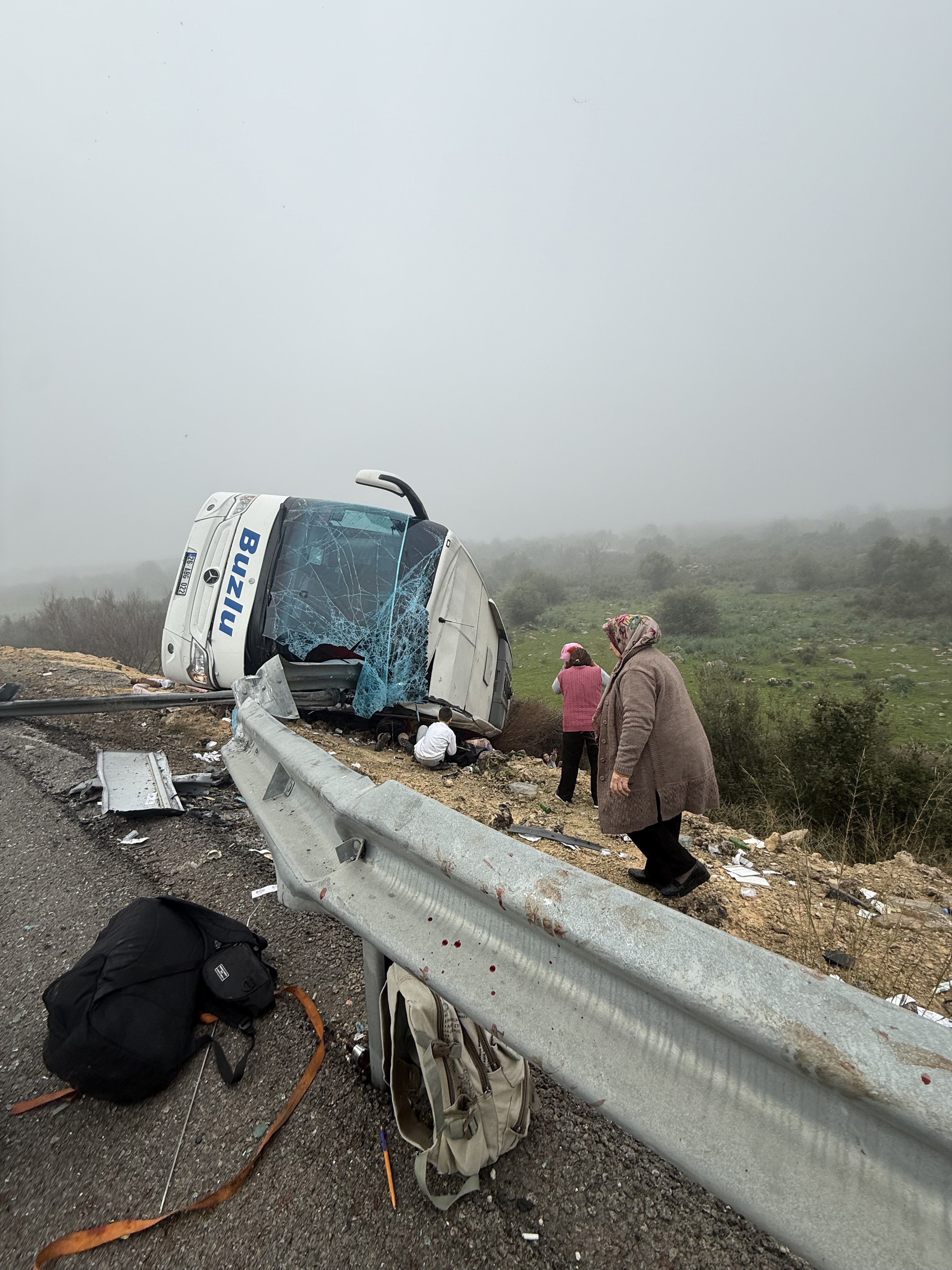 10 Kişinin Öldüğü Kazadan Çarpıcı Iddia! “Şoförün 4’Üncü Günüydü, Sisli Yolda Hız Yaptı” (2)