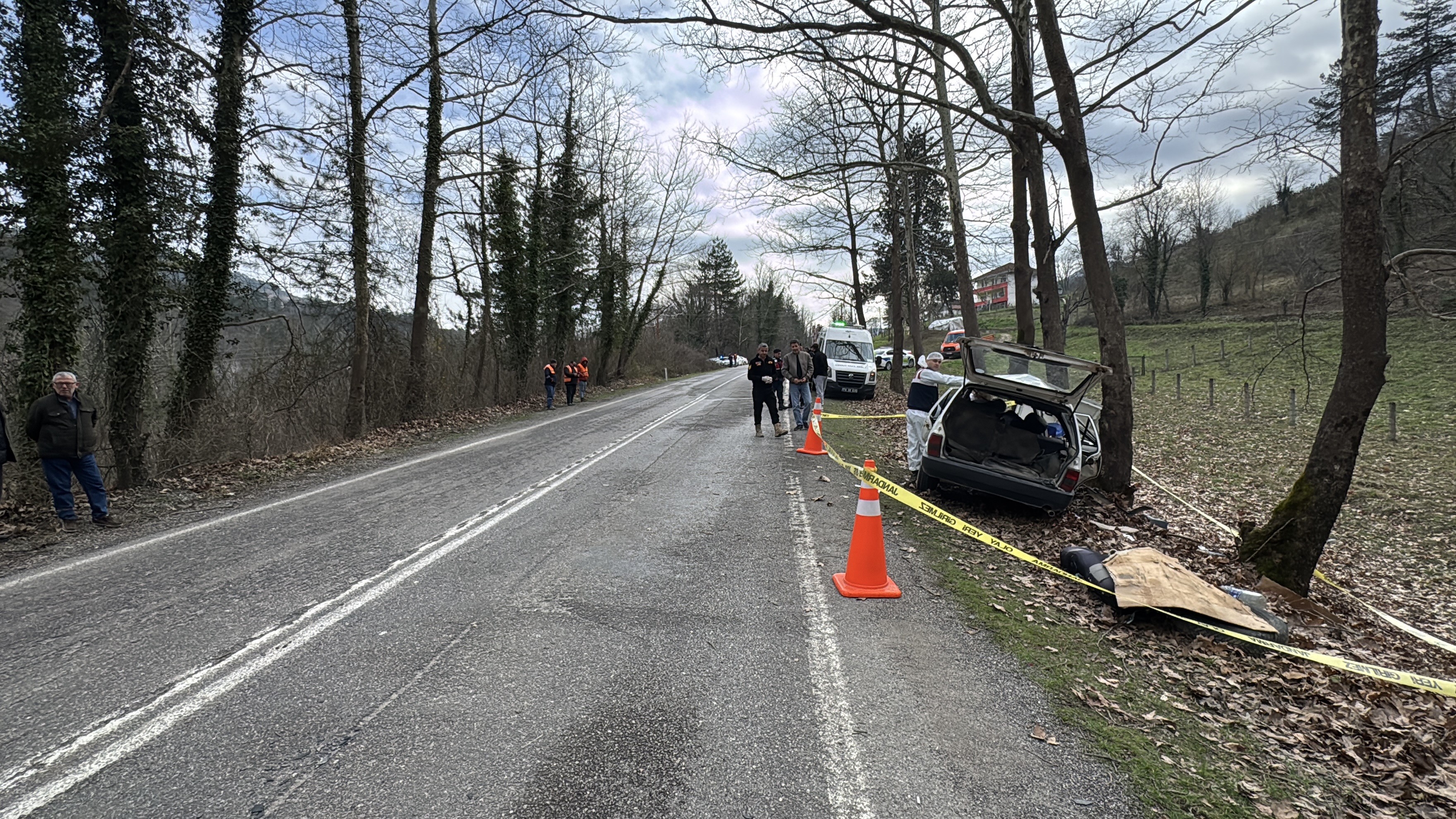 Aileyi Yıkan Kaza 72 Yaşındaki Baba Olay Yerinde Can Verdi (6)