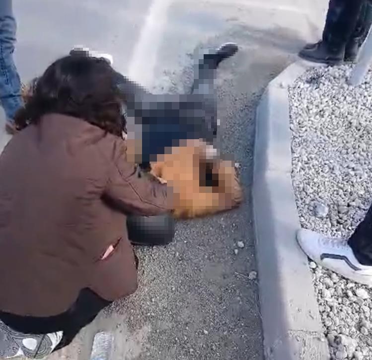 Ani Fren Ölüm Getirdi Trafik Tabelasına Çarpan Genç Sürücü Kurtarılamadı (2)