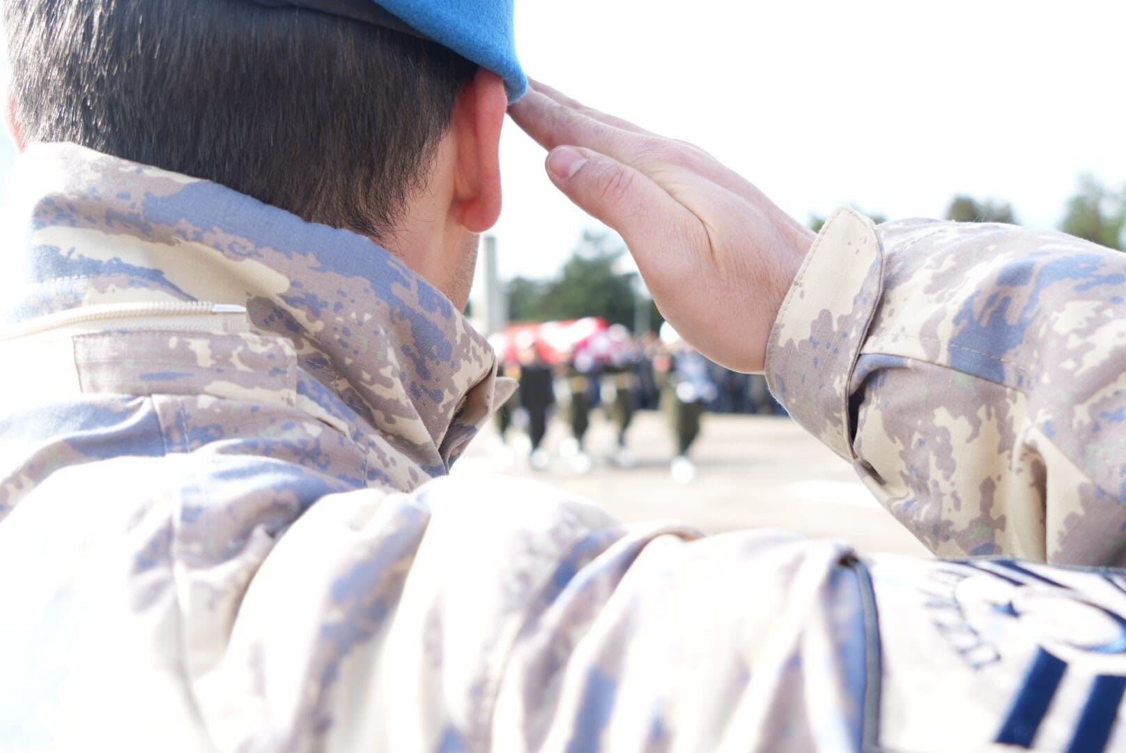Balikesirde Sehit Olan Hava Pilot Binbasi Ibrahim Bolat Duzenlenen Torenle Memleketi I (5)