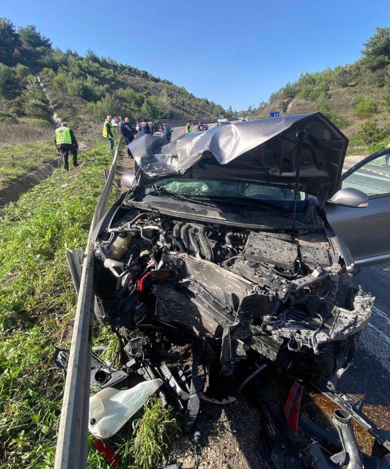 Bir Anlık Hata Cana Mal Oldu Feci Kaza Saniye Saniye Kaydedildi (3)