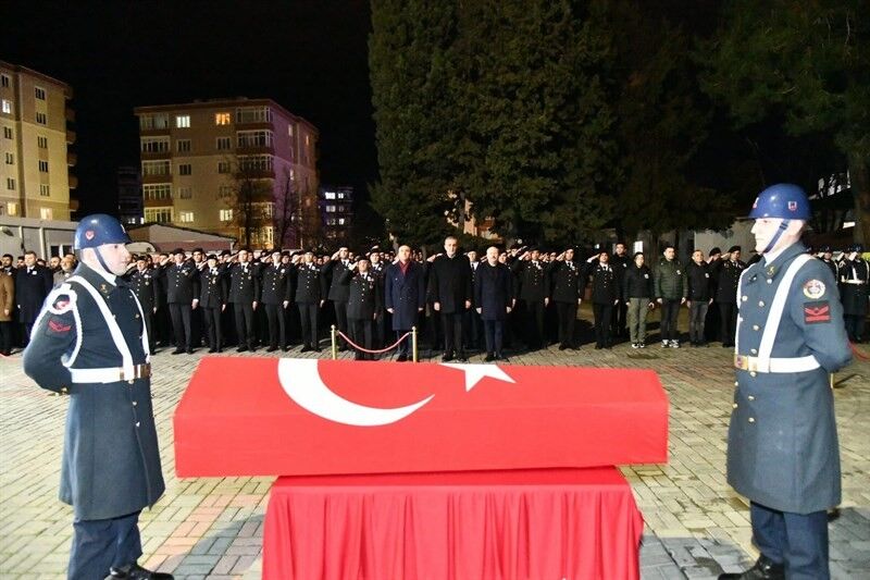 Görev Başında Kalbine Yenildi Uzman Çavuşa Gözyaşlarıyla Veda (4)