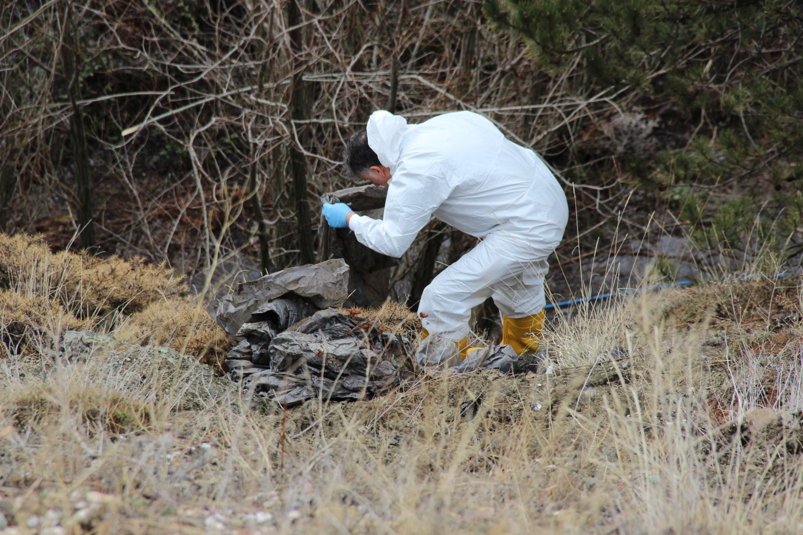 Kan Donduran Cinayet Ceset Çöp Poşetlerinde Bulundu (1)-2
