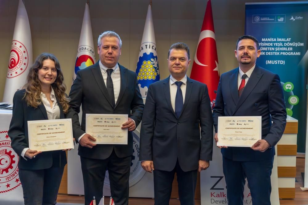 Manisa Sanayisinde Yesil Donusum Icin Sertifikalar Verildi (4)