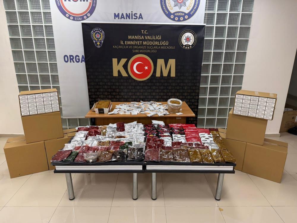 Manisada Kacak Tutun Operasyonu Kilolarca Tutun Ele Gecirildi (2)