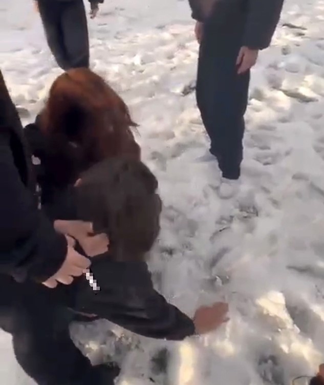 Okul Cikisi Pusu Kurup Parka Suruklediler Saclarindan Surukleyip Bir De Kayda Aldilar (4)