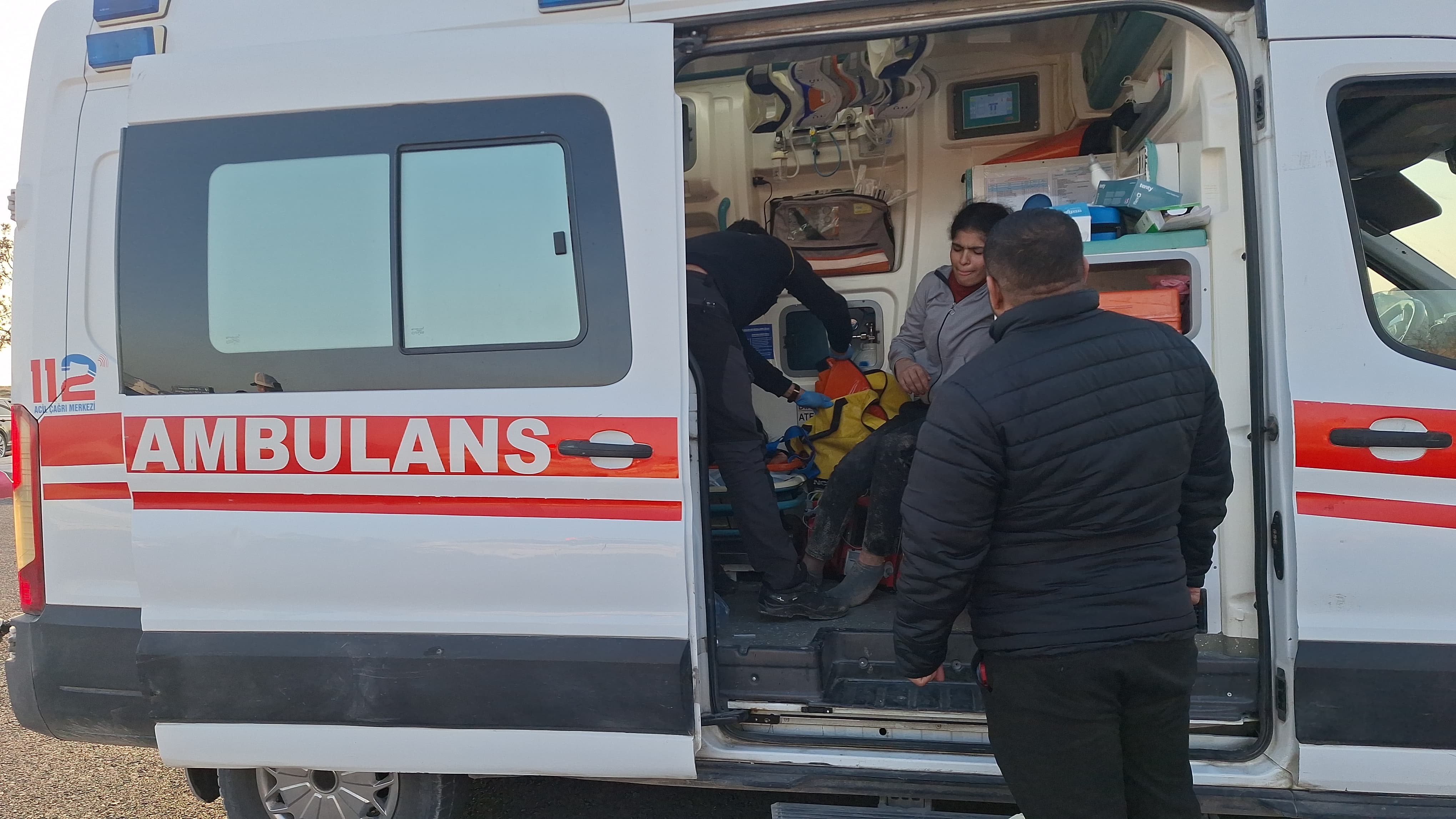 Sabah Saatlerinde Işçi Servisi Kazası! 1’I Ağır 15 Kişi Yaralandı (6)