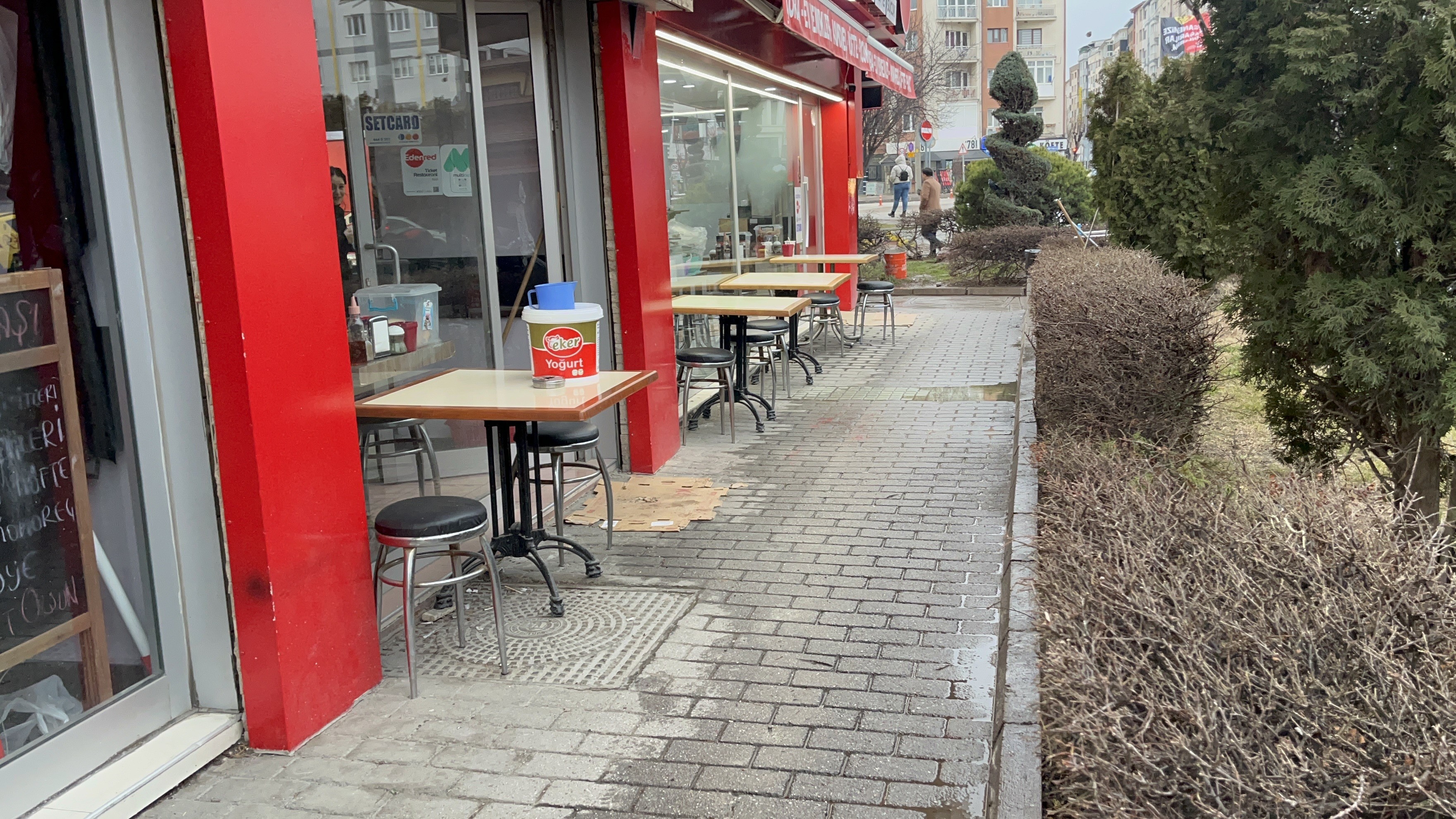 Yan Bakma Tartışması Kanlı Bitti Lokanta Önünde Bıçaklı Saldırı (3)