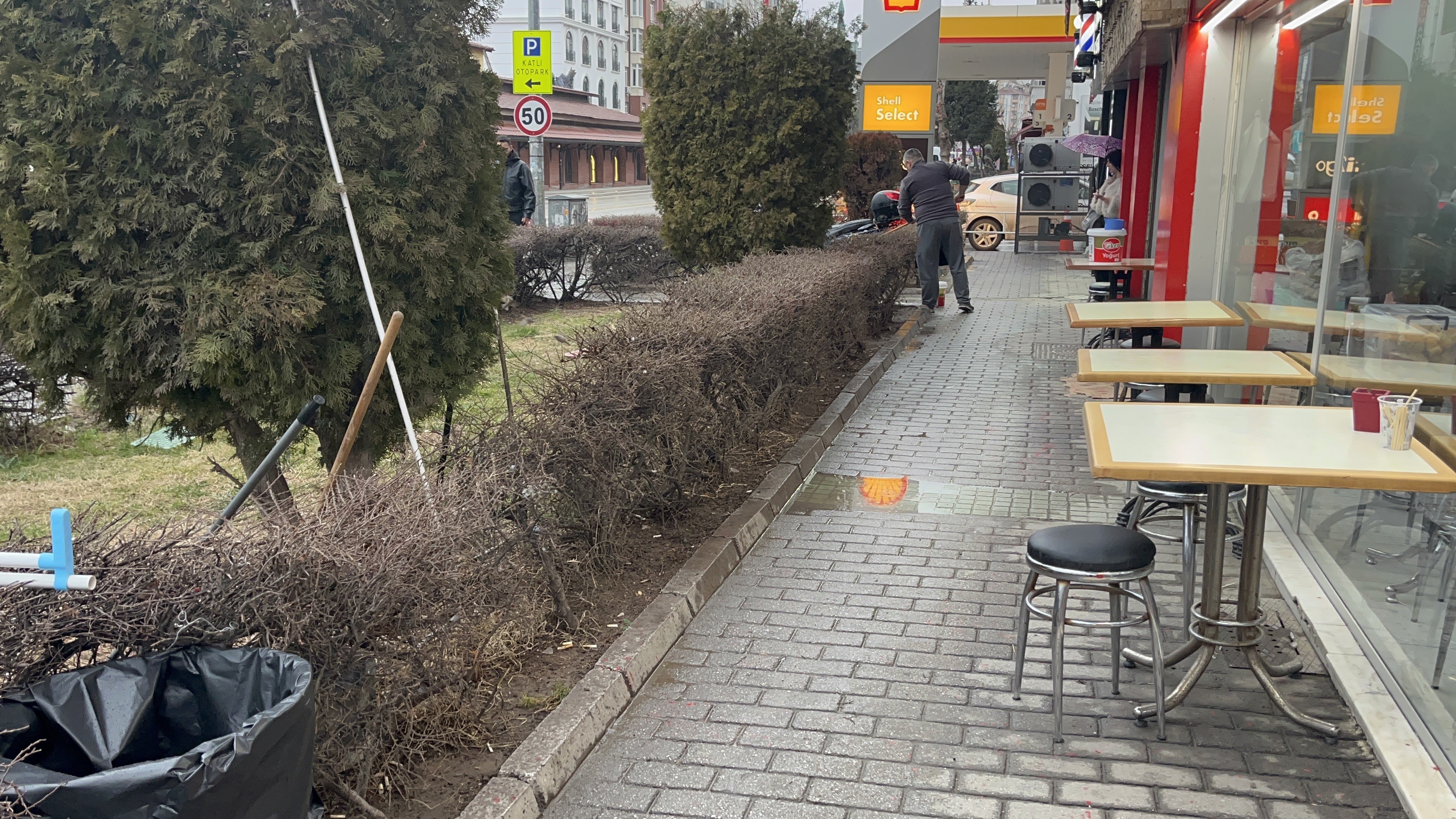 Yan Bakma Tartışması Kanlı Bitti Lokanta Önünde Bıçaklı Saldırı (4)