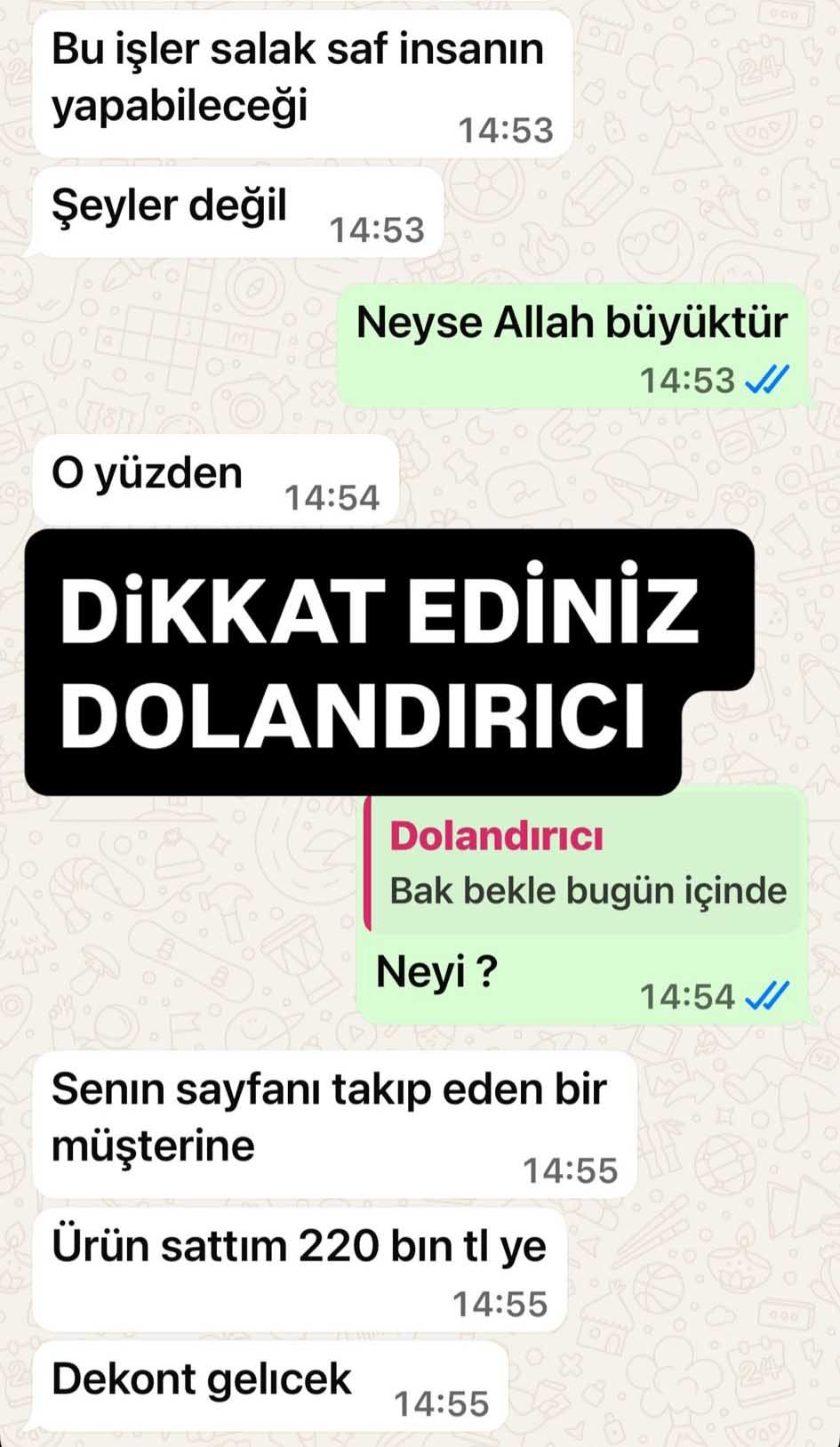 Yeni Nesil Dolandiricilik Dolandiricilar Esnaftan Once Pay Istiyor (6)