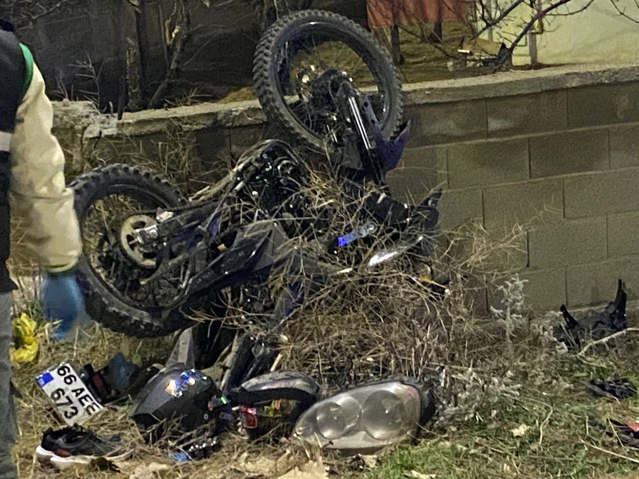 Yol Ortasında Can Pazarı! Motosiklet Sürücüsünden Acı Haber (5)