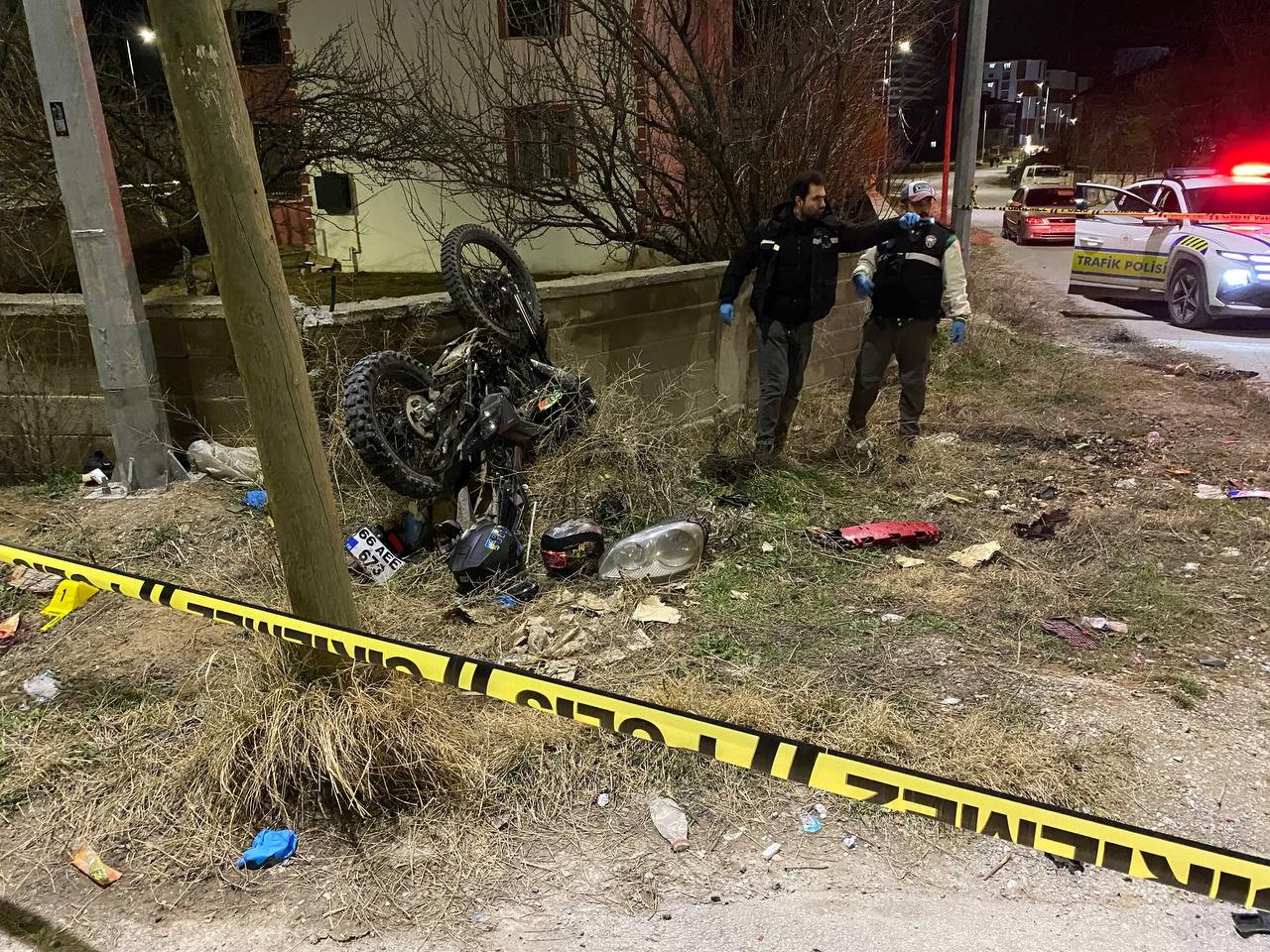 Yol Ortasında Can Pazarı! Motosiklet Sürücüsünden Acı Haber (7)