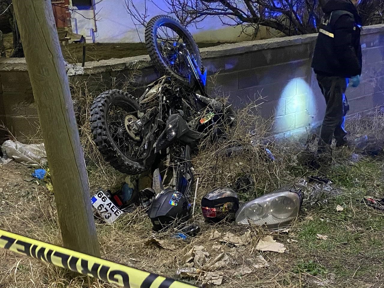 Yol Ortasında Can Pazarı! Motosiklet Sürücüsünden Acı Haber (8)