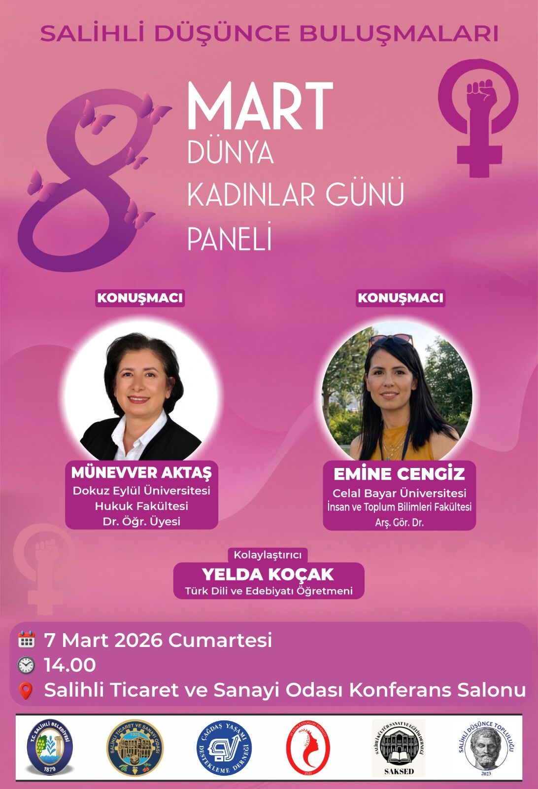 Salihli Düşünce Topluluğu’ndan 8 Mart’a Özel Anlamlı Panel-1