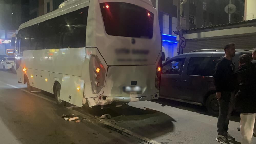 263 Promil Alkollu Surucu Servise Daldi Yarin Seni Bulacagim Tehdidi (4)