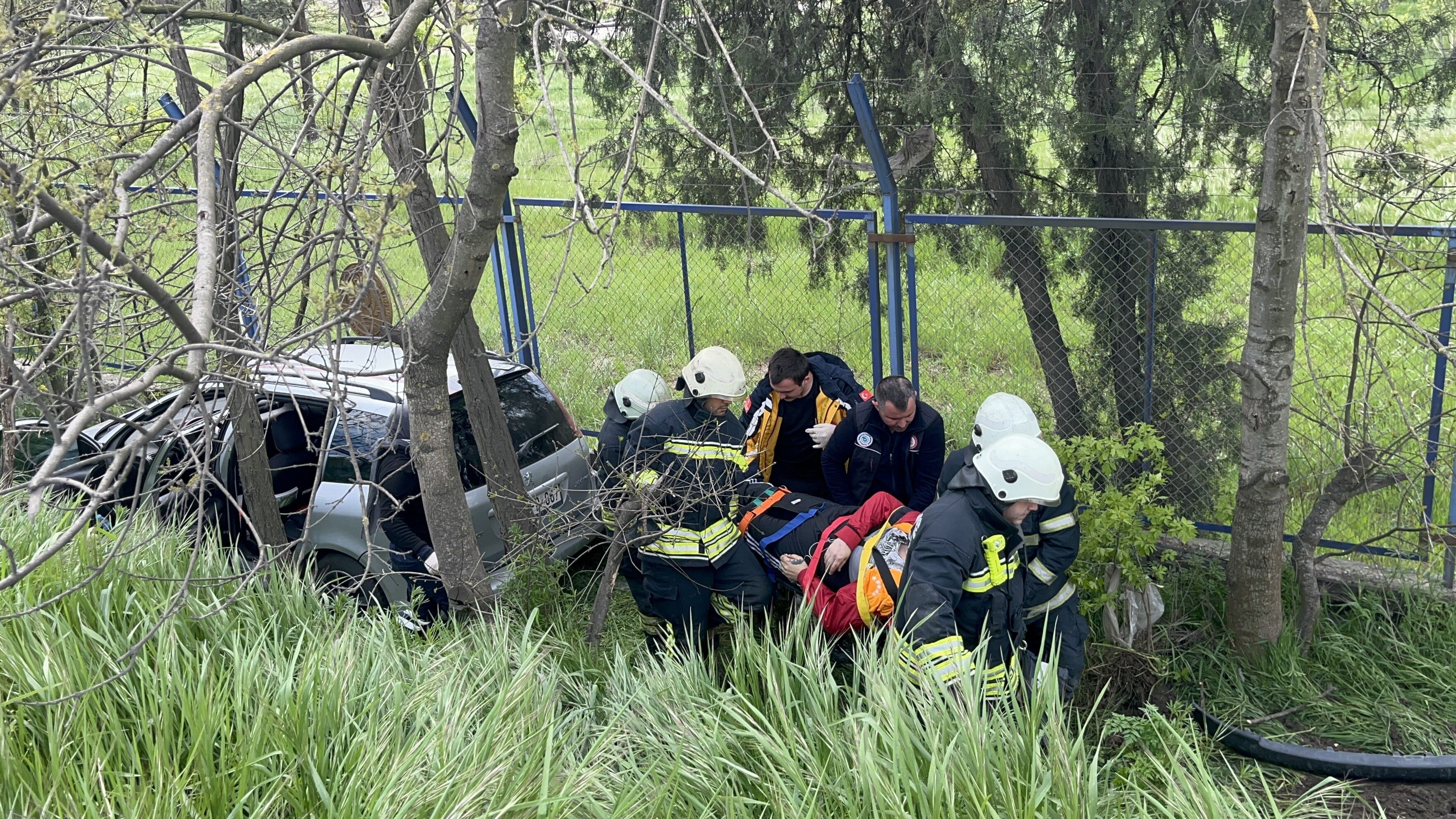 Gorgu Taniklari Dehsete Dustu Surucu Hayatini Kaybetti (2)