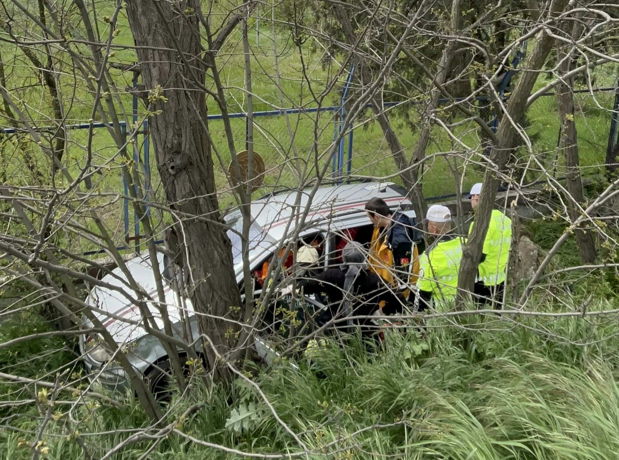 Gorgu Taniklari Dehsete Dustu Surucu Hayatini Kaybetti (3)