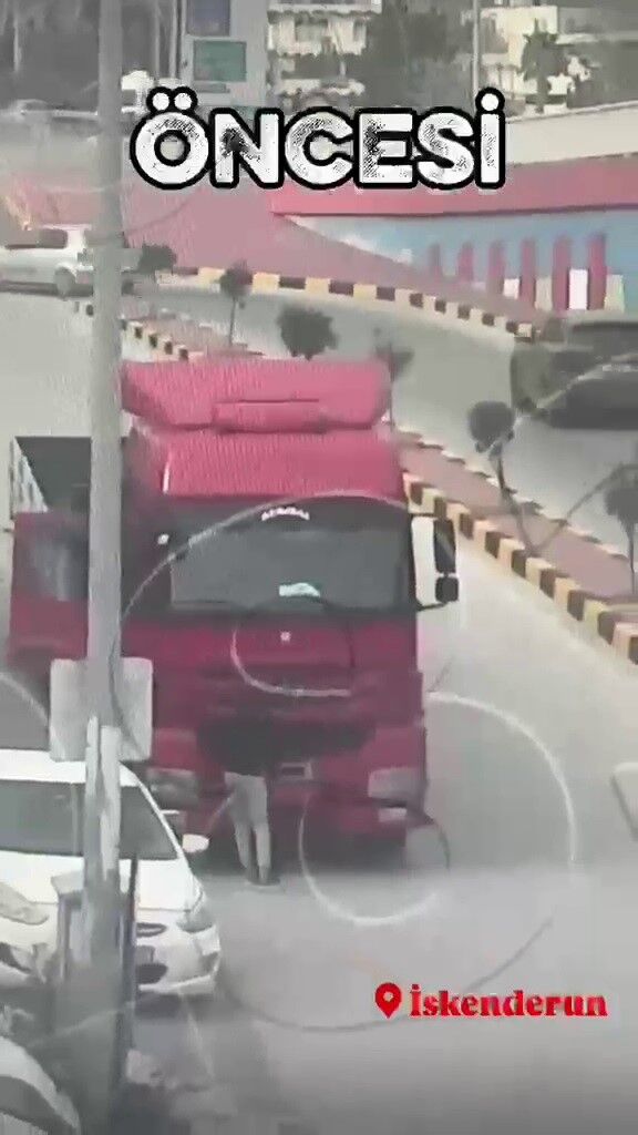 Kameralari Boyle Aldatmaya Calisti Tir Surucusune Rekor Ceza (2)