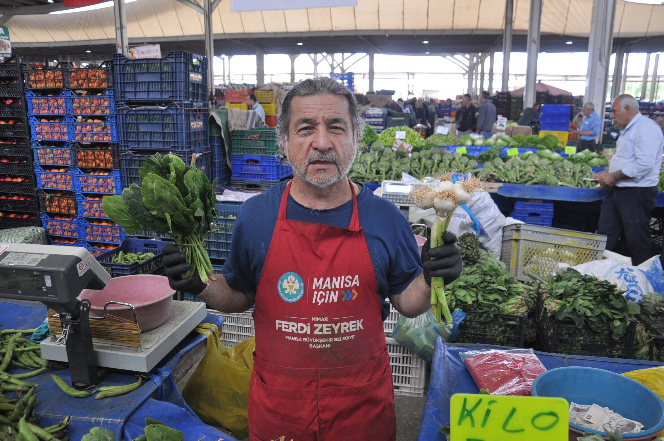 Salihlinin Carsamba Pazardaki Guncel Fiyatlar Bezelye Tezgahta (13)